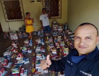 'Adote uma cartinha': policial cria campanha para presentear crianças no Natal em RO