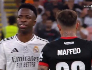 Confusão entre jogadores do Real Madrid e do Mallorca marca semifinal da Supercopa