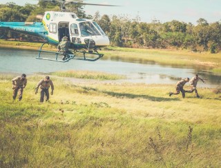 MT envia helicóptero e equipe para apoiar operação contra ataques de facção em RO