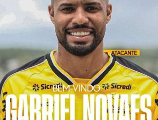 Criciúma anuncia atacante Gabriel Novaes