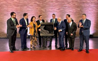 Lula inaugura com prefeito Eduardo Paes placa de revitalização do MAM