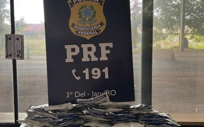 PRF apreende pacotes de agrotóxicos contrabandeados em RO