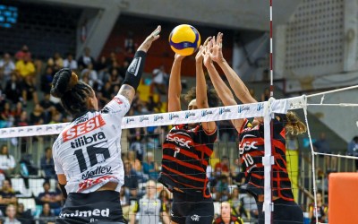 Sesi-Bauru e Sesc-Flamengo duelam pelas quartas de final da Copa Brasil de Vôlei