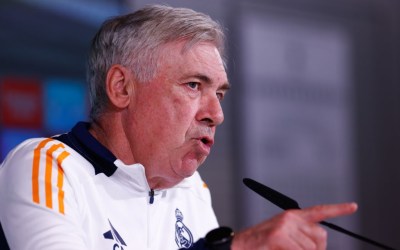 Ancelotti fala sobre interesse do Al Hilal em Rodrygo: "Quem está aqui é muito feliz"