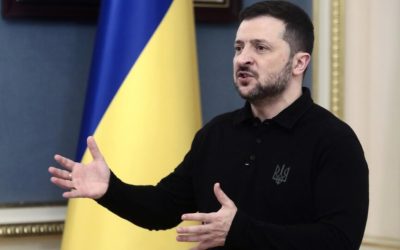 Zelensky se diz aberto a negociar 