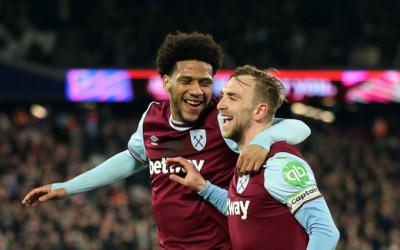 Sem Paquetá, West Ham derrota o Leicester e vai à 15ª posição